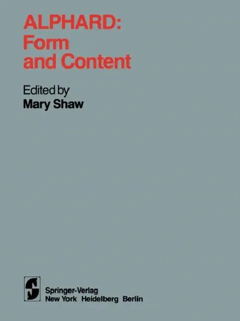 Alphard (English, Mary Shaw)