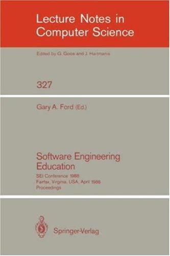 Software Engineering Education (English, Gary a. Ford)