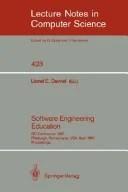 Software Engineering Education (English, Lionel E. Deimel)