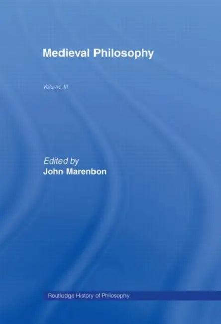 Routledge History of Philosophy (English, Marenbon John)