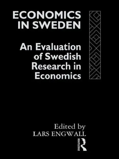 Economics in Sweden (English, Engwall Lars)