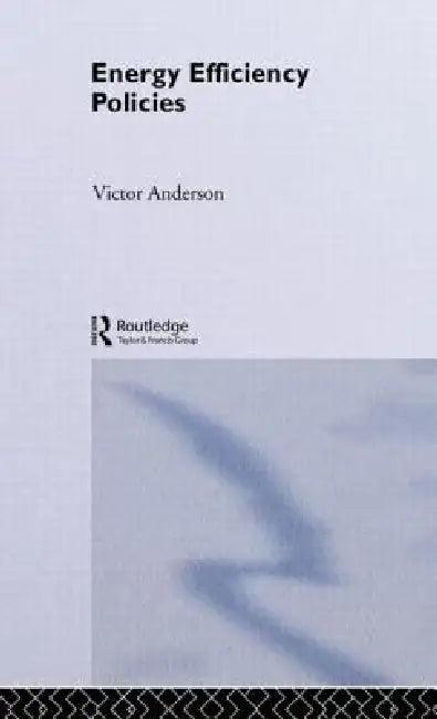 Energy Efficiency Policies (English, Victor Anderson)