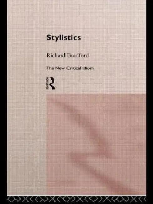 Stylistics (English, Richard Bradford)