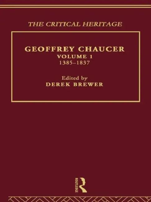 Geoffrey Chaucer (English, Brewer Derek)