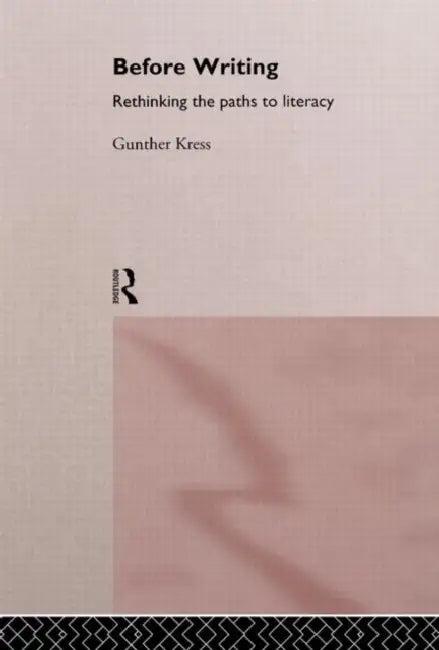 Before Writing (English, Kress Gunther)