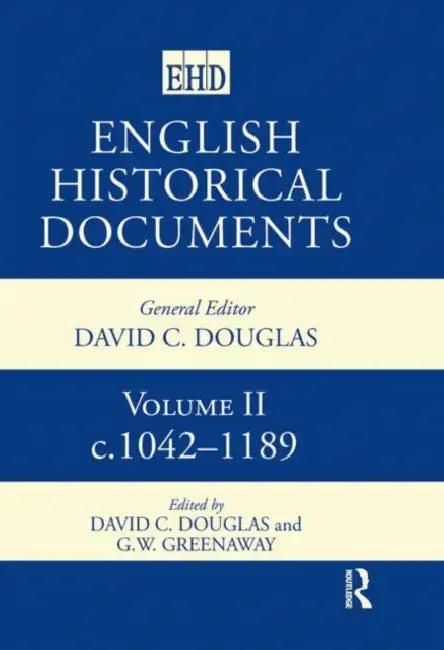 English Historical Documents (English, Douglas David C.)