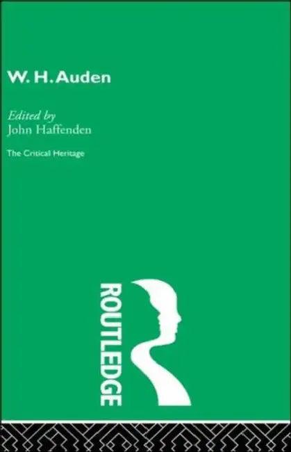 W.H. Auden (English, John Haffenden)