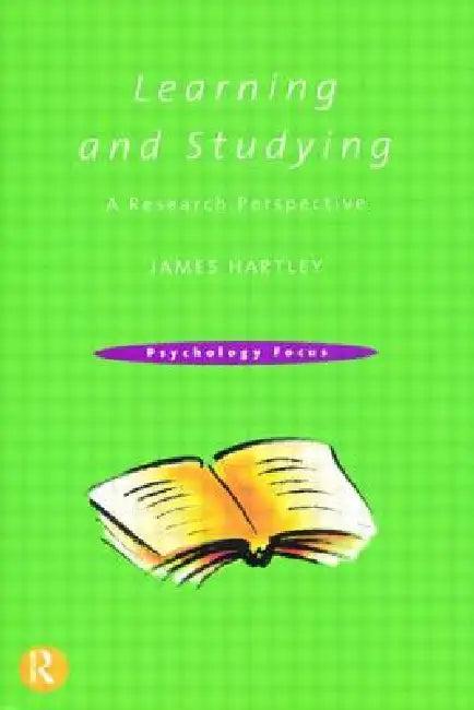 Learning and Studying (English, James Hartley)