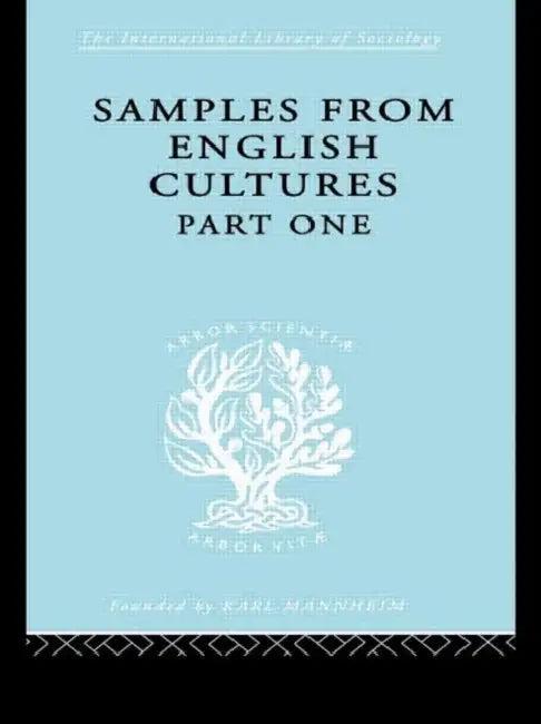 Samples from English Cultures (English, Klein Josephine)