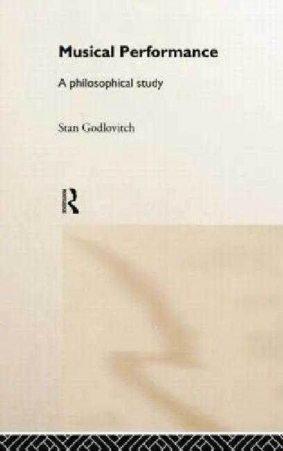 Musical Performance (English, Stan Godlovitch)