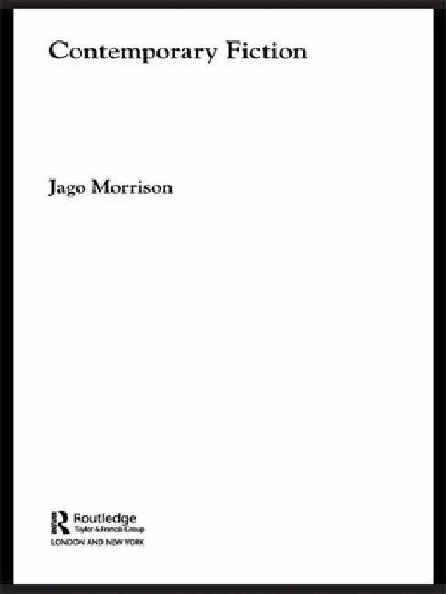 Contemporary Fiction (English, Jago Morrison)
