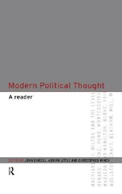 Modern Political Thought (English, John Gingell | Adrian Little | Christopher Winch)