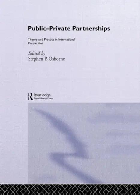 Public-Private Partnerships (English, Osborne Stephen)
