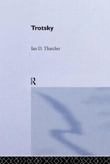 Trotsky (English, Thatcher Ian D.)
