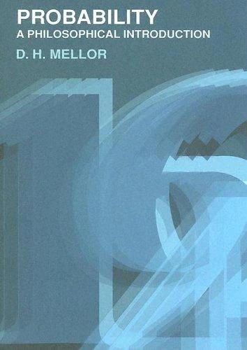 Probability (English, D. H. Mellor)