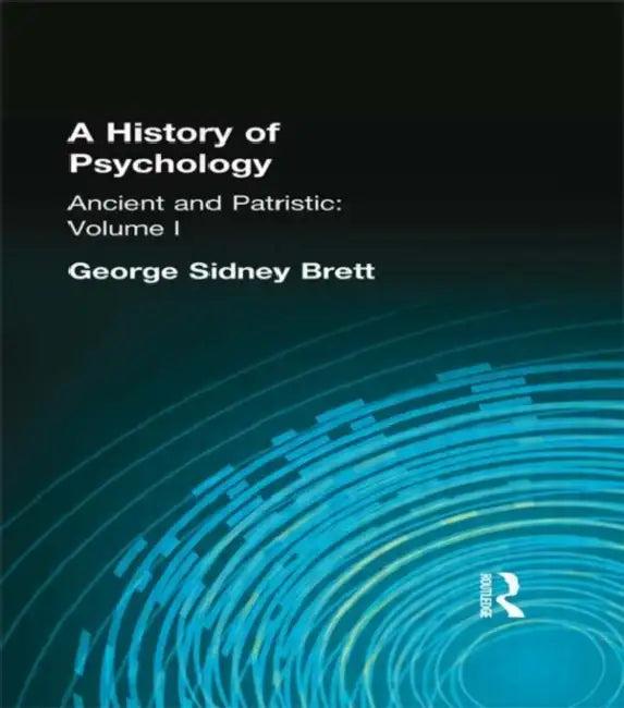A History of Psychology (English, George Sidney Brett)