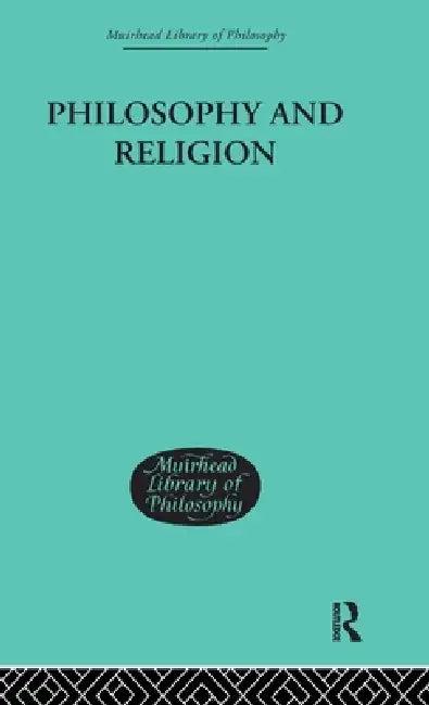 Philosophy and Religion (English, Axel Hagerstrom)