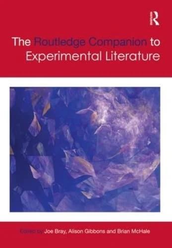 The Routledge Companion to Experimental Literature (English, Joe Bray)