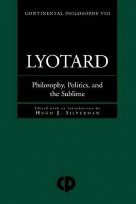 Lyotard (English, Hugh J. Silverman)