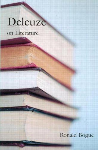 Deleuze on Literature (English, Ronald Bogue)