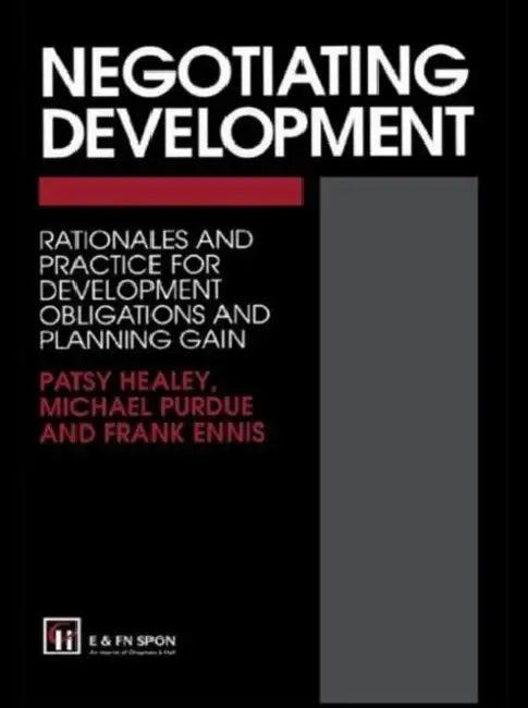 Negotiating Development (English, F. Ennis | Frank Ennis | P. Healey)
