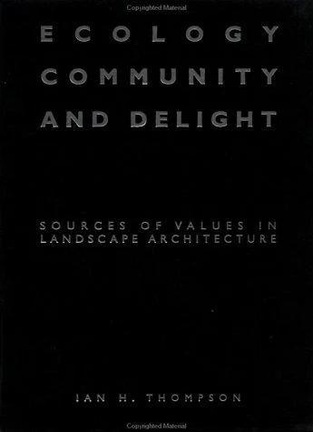 Ecology, Community and Delight (English, Ian Thompson)