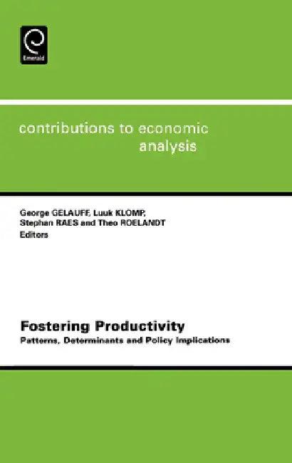 Fostering Productivity (English, George Gelauff | Luke Klomp)