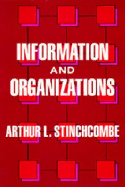 Information and Organizations (English, Arthur L. Stinchcombe)