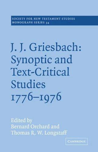 J. J. Griesbach (English, Bernard Orchard | Thomas R. W. Longstaff | John Court)