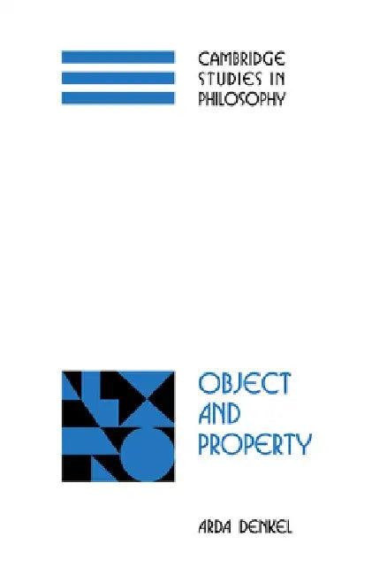 Object and Property (English, Arda Denkel)