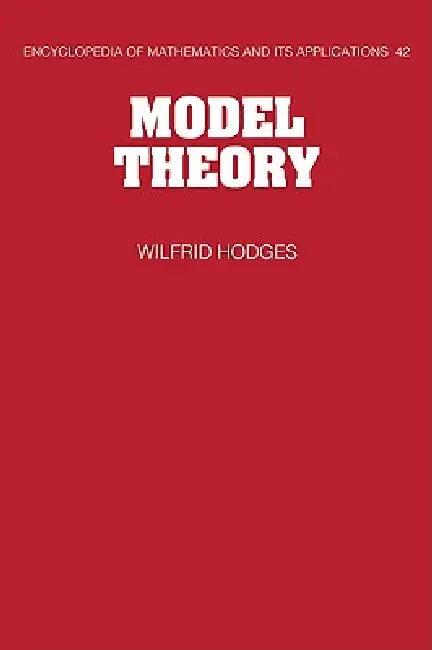 Model Theory (English, Wilfrid Hodges)