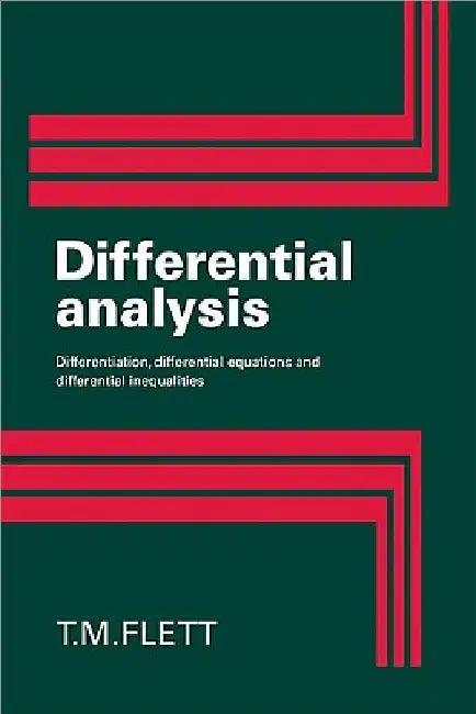 Differential Analysis (English, T. M. Flett | Flett T. M.)