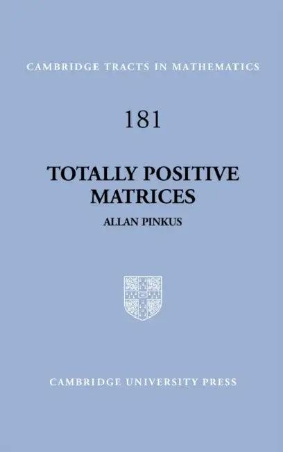 Totally Positive Matrices (English, Allan Pinkus | Pinkus Allan)