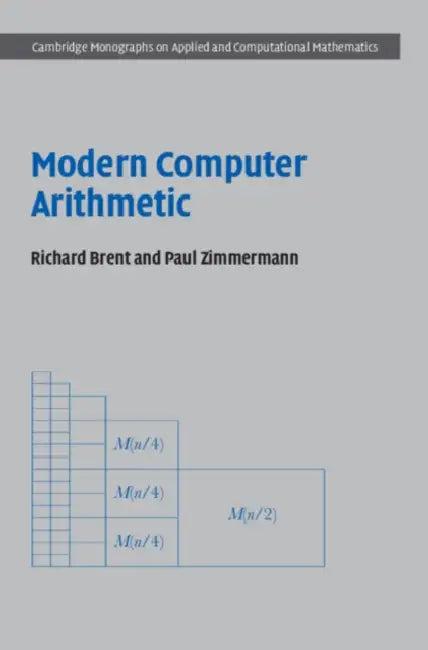 Modern Computer Arithmetic (English, Richard P. Brent)