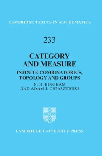 Category and Measure (English, N. H. Bingham | Adam J. Ostaszewski)