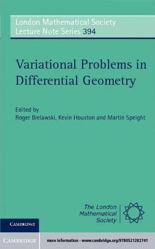 Variational Problems in Differential Geometry (English, Roger Bielawski | Kevin Houston | Martin Speight)