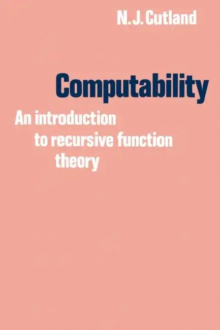 Computability (English, Nigel J. Cutland)