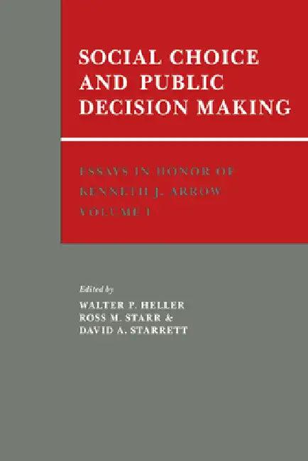 Essays in Honor of Kenneth J. Arrow (English, Walter P. Heller | Ross M. Starr | David a. Starrett)