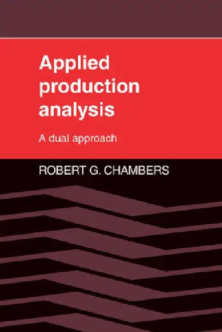Applied Production Analysis (English, Robert G. Chambers | Chambers Robert G.)