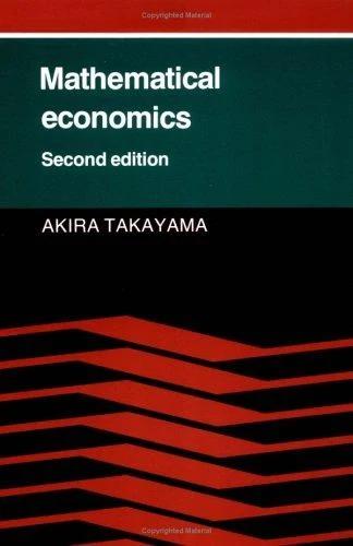Mathematical Economics (English, Akira Takayama)