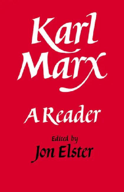 Karl Marx (English, Jon Elster | Karl Marx)