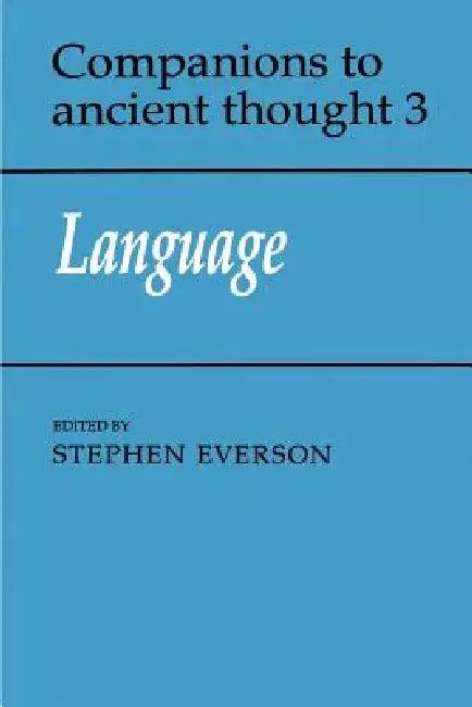 Language (English, Stephen Everson | Stephen Everson)
