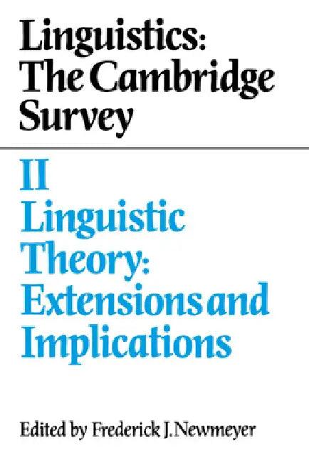 Linguistics (English, Frederick J. Newmeyer)