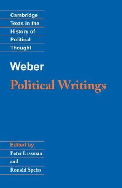 Weber (English, Max Weber | Peter Lassman | Ronald Speirs)