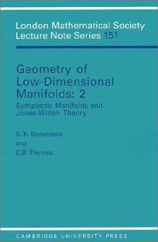 Geometry of Low-Dimensional Manifolds (English, S. K. Donaldson | C. B. Thomas)
