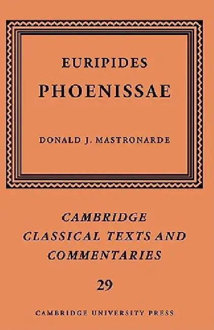 Euripides (English, Euripides | Donaldj Mastronarde)