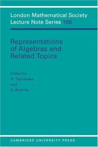 Representations of Algebras and Related Topics (English, Sheila Brenner | H. Tachikawa | S. Brenner)