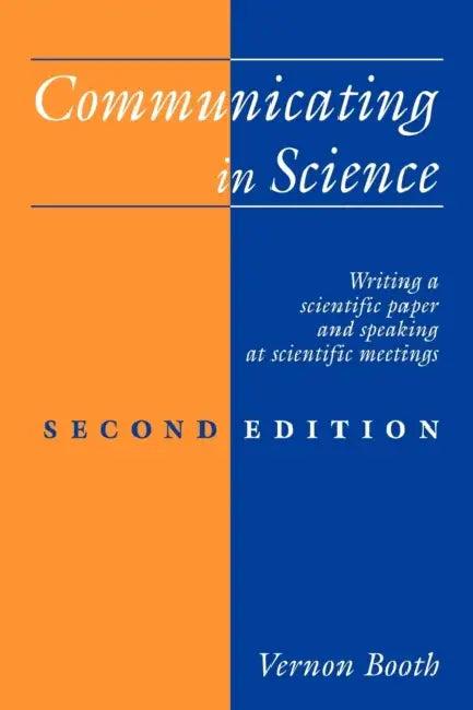 Communicating in Science (English, Vernon Booth | Booth | Booth Vernon)