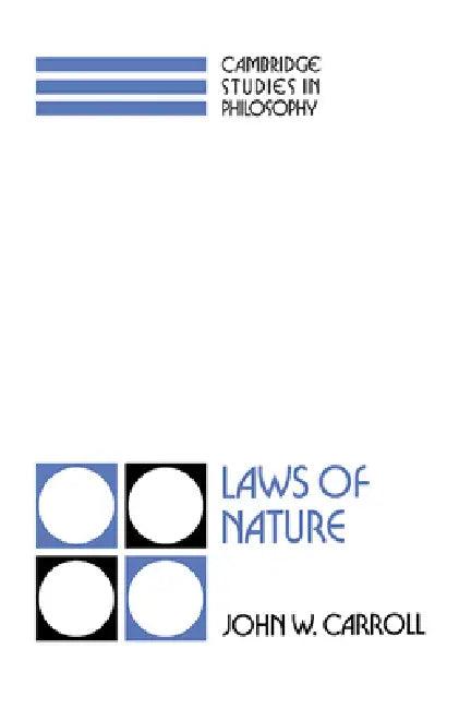 Laws of Nature (English, John W. Carroll | Ernest Sosa | Jonathan Dancy)