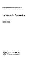 Hyperbolic Geometry (English, Birger Iversen | J. W. Bruce)